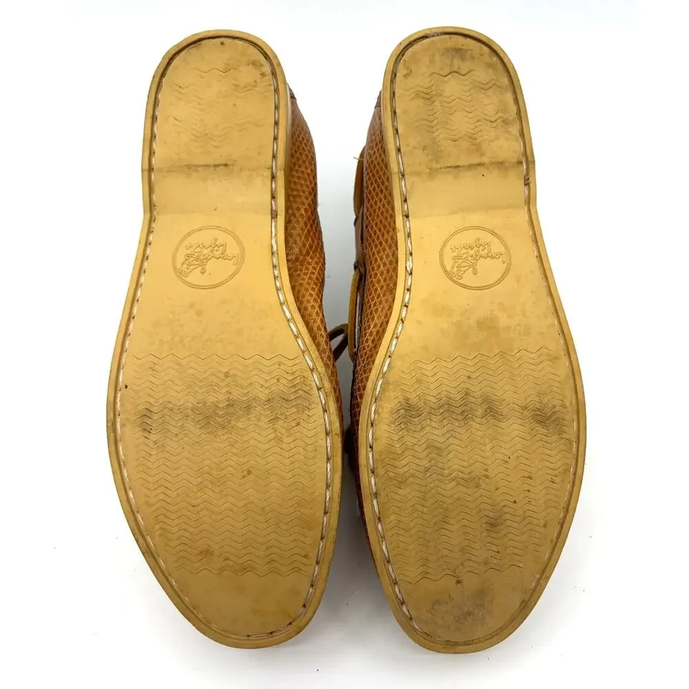 Bid Kids 4 B | LOUNGE LIZARDS Lizard Skin Sip-on Deck Boat Shoes